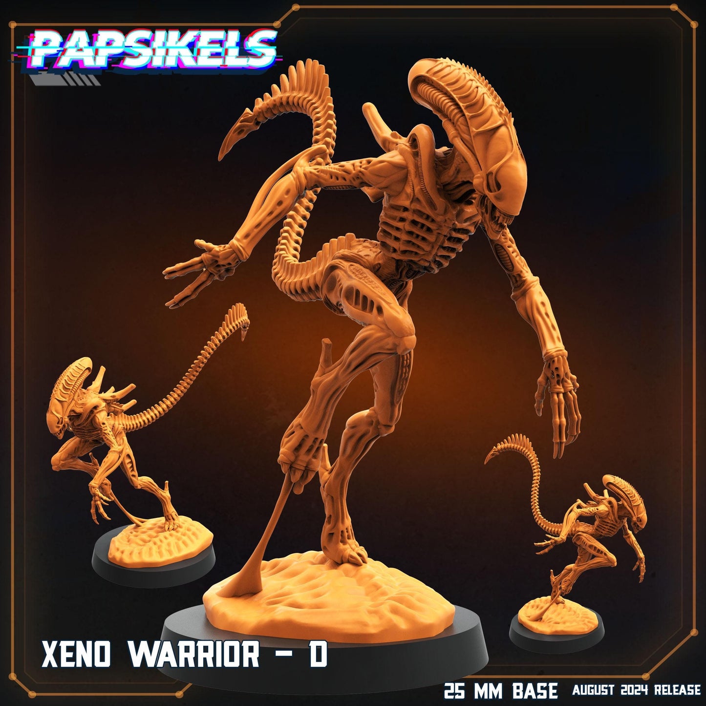 Xeno Warrior D - Xenomorph Fan Art (sculpted by Papsikels)