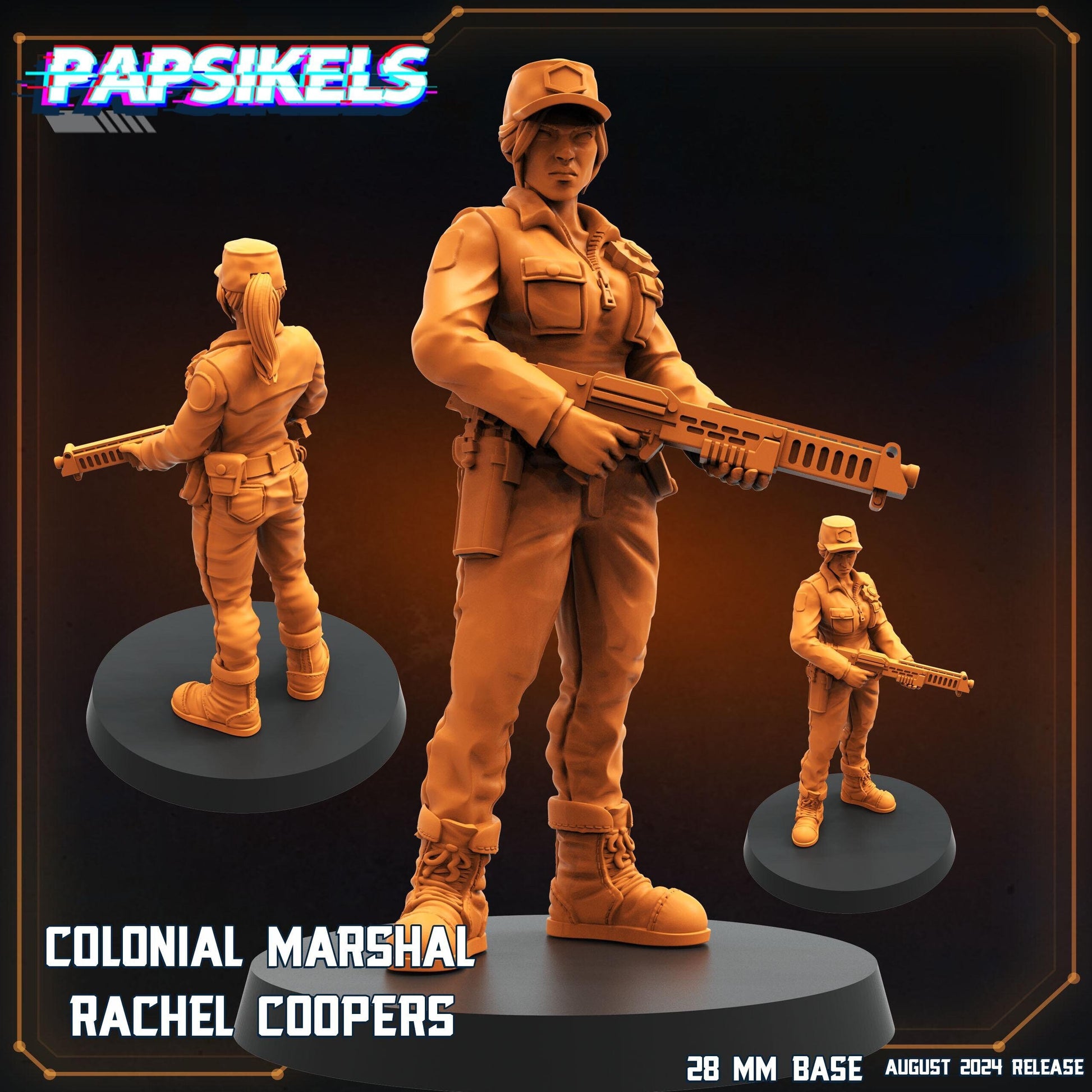 Colonial Marshall Rachel Coopers (sculpted by Papsikels)
