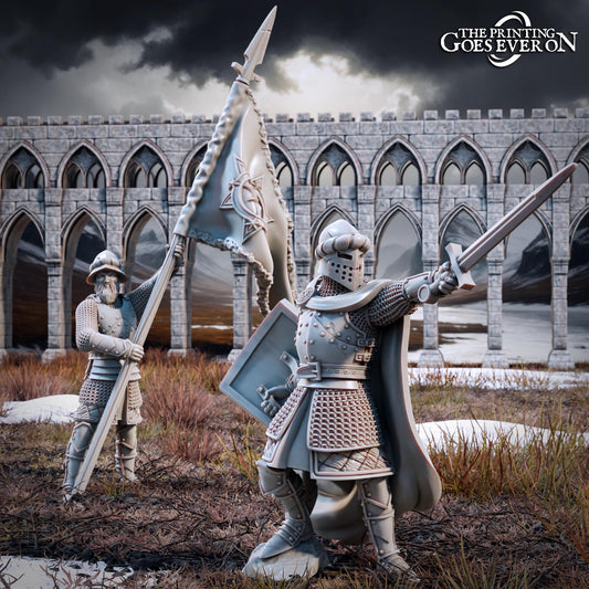 Northern Kingdom Command Squad - Set of 2 (sculpted by Print Goes Ever On)