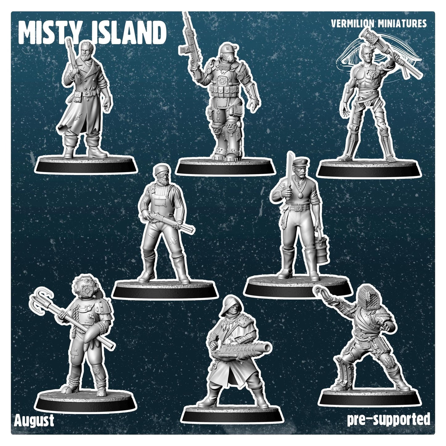 Misty Island - Full Collection (Sculpted by Vermillion Miniatures)