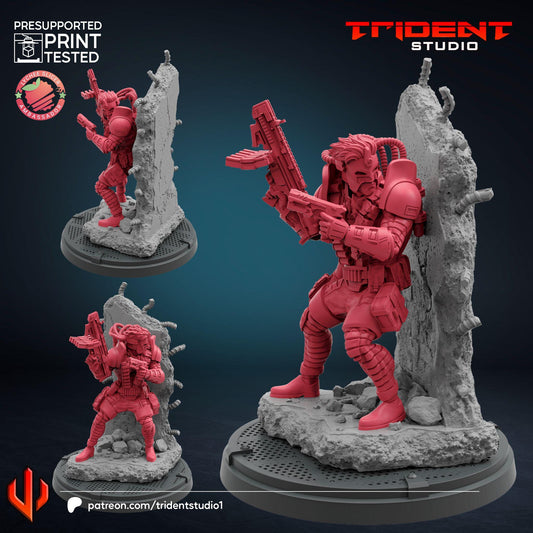 Maverick (Fan art sculpted by Trident Studio) (Crisis Protocol Proxy/Alternative)
