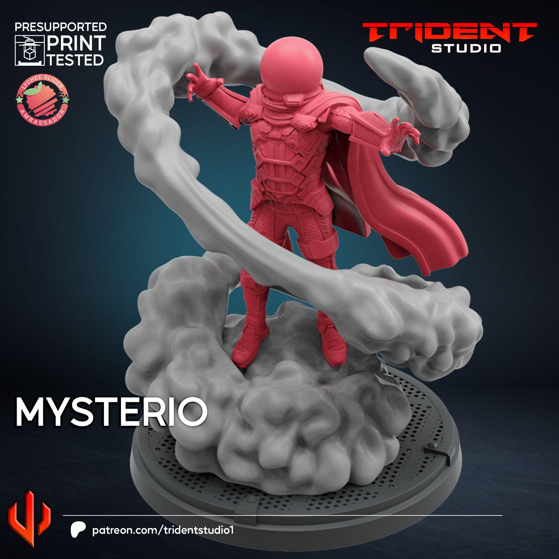 Mysterio (Fan art sculpted by Trident Studio) (Crisis Protocol Proxy/Alternative)