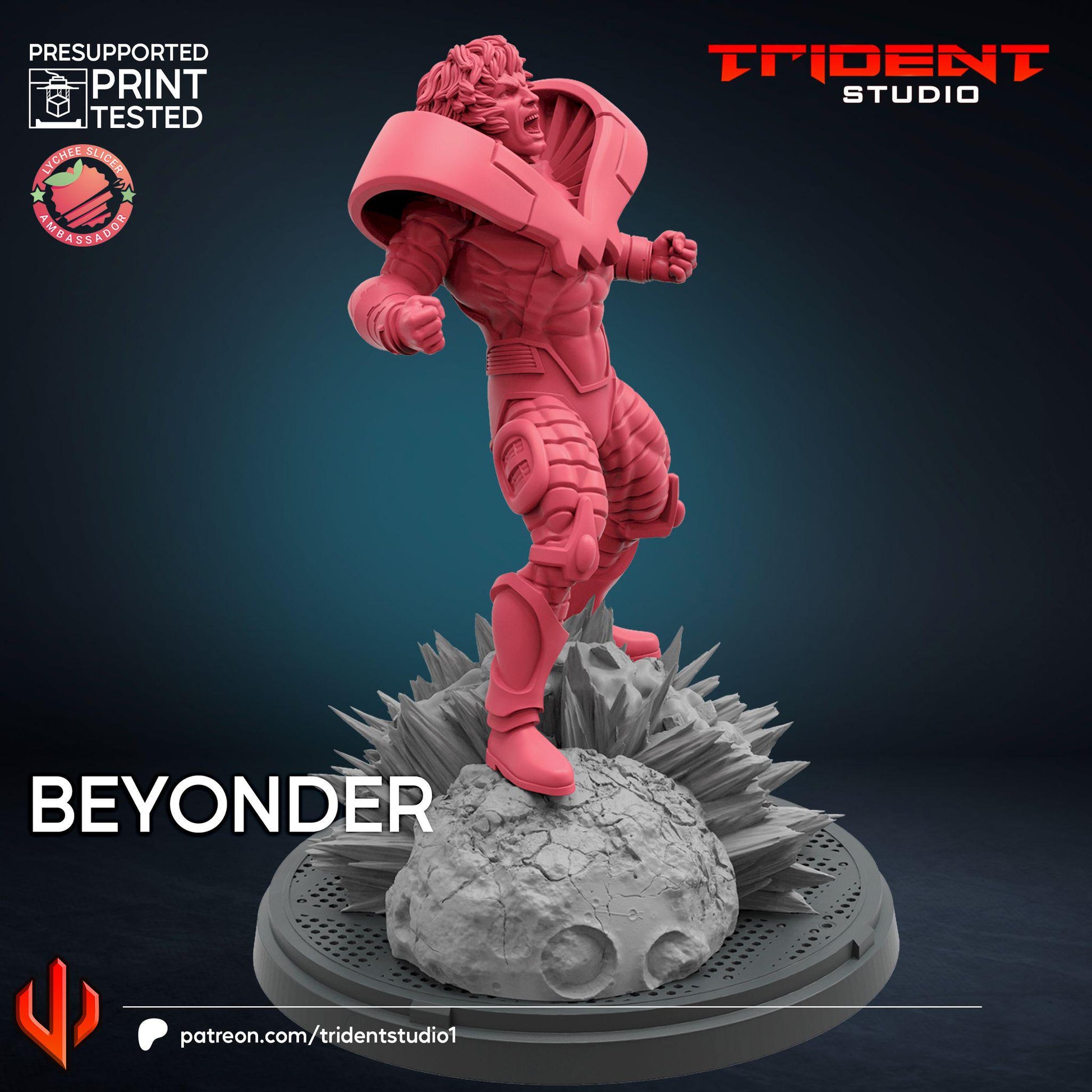 Beyonder (Fan art sculpted by Trident Studio) (Crisis Protocol Proxy/Alternative)