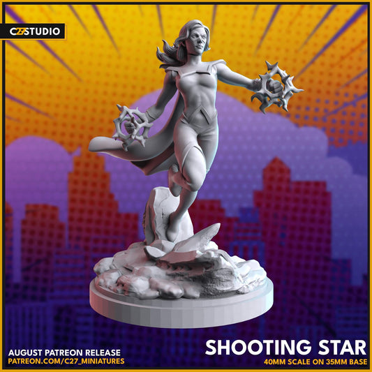 Ripley Ryan - Star / Shooting Star 40mm miniature (sculpted by C27 collectibles) (Crisis Protocol Proxy/Alternative)
