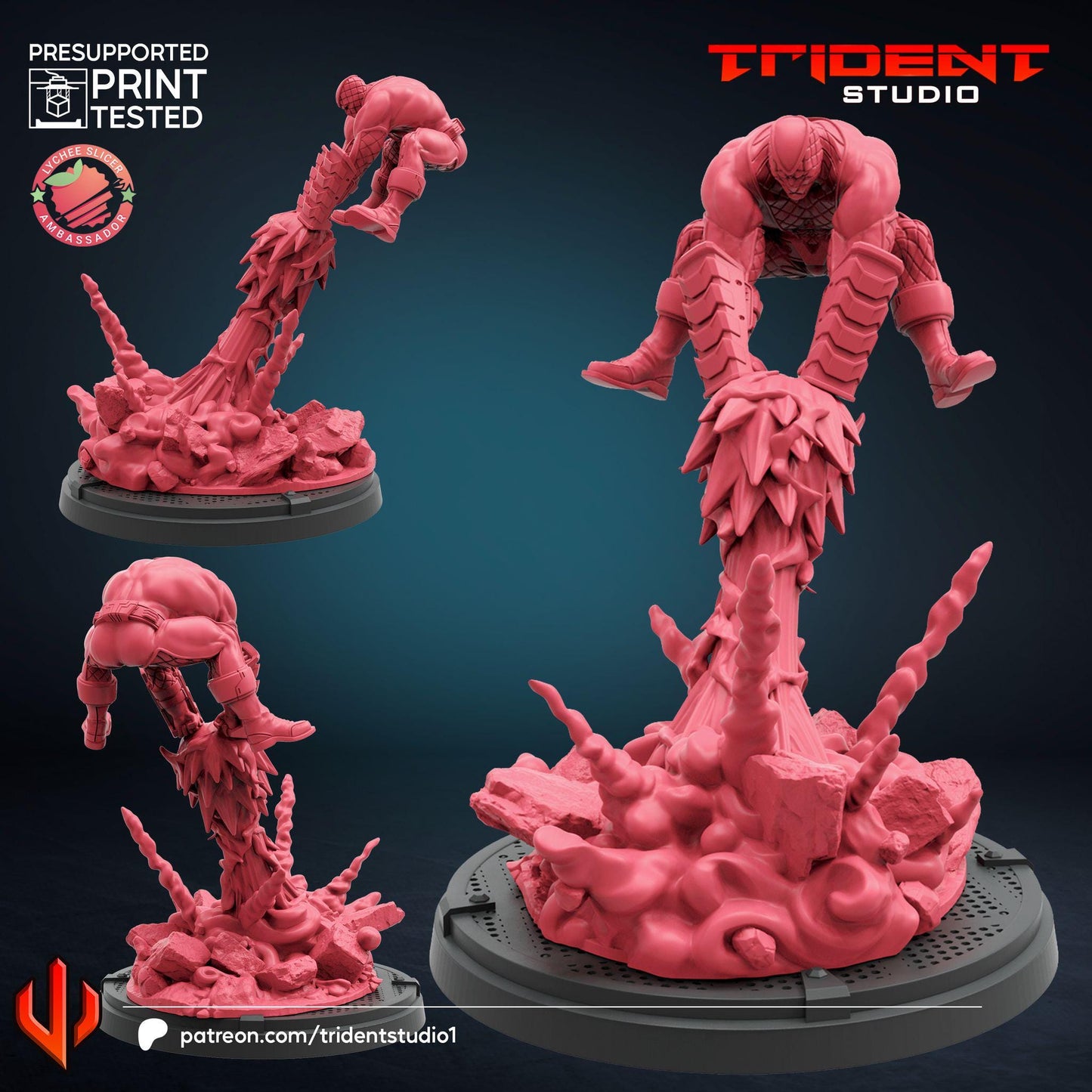 Shocker (Fan art sculpted by Trident Studio) (Crisis Protocol Proxy/Alternative)