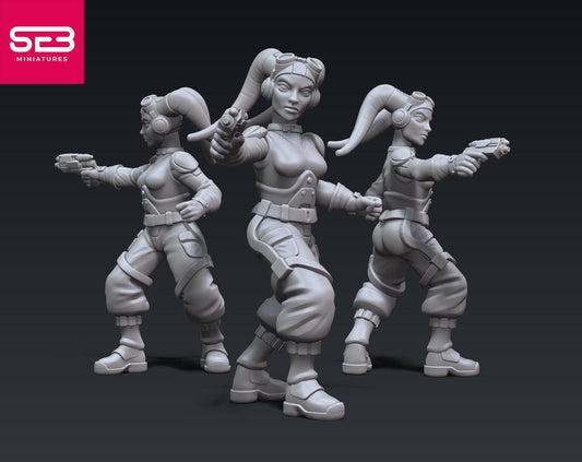 Rebellious Pilot 2 (Sculpted by Anvilrage Studios)