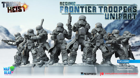 Regime Frontier Troopers - set of 8 (Sculpted by War Bear Studios)