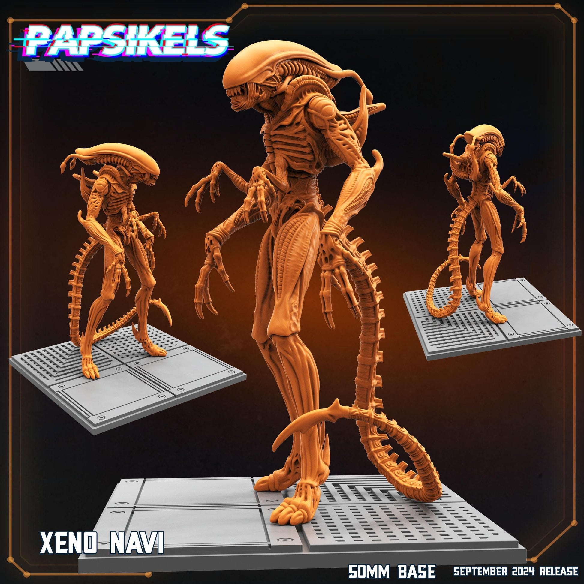 Xeno Navi - Fan Art (sculpted by Papsikels)