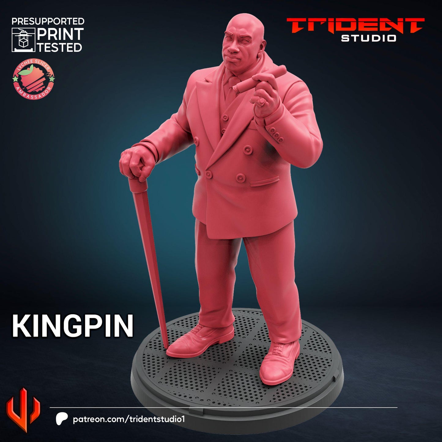 Kingpin (Fan art sculpted by Trident Studio) (Crisis Protocol Proxy/Alternative)