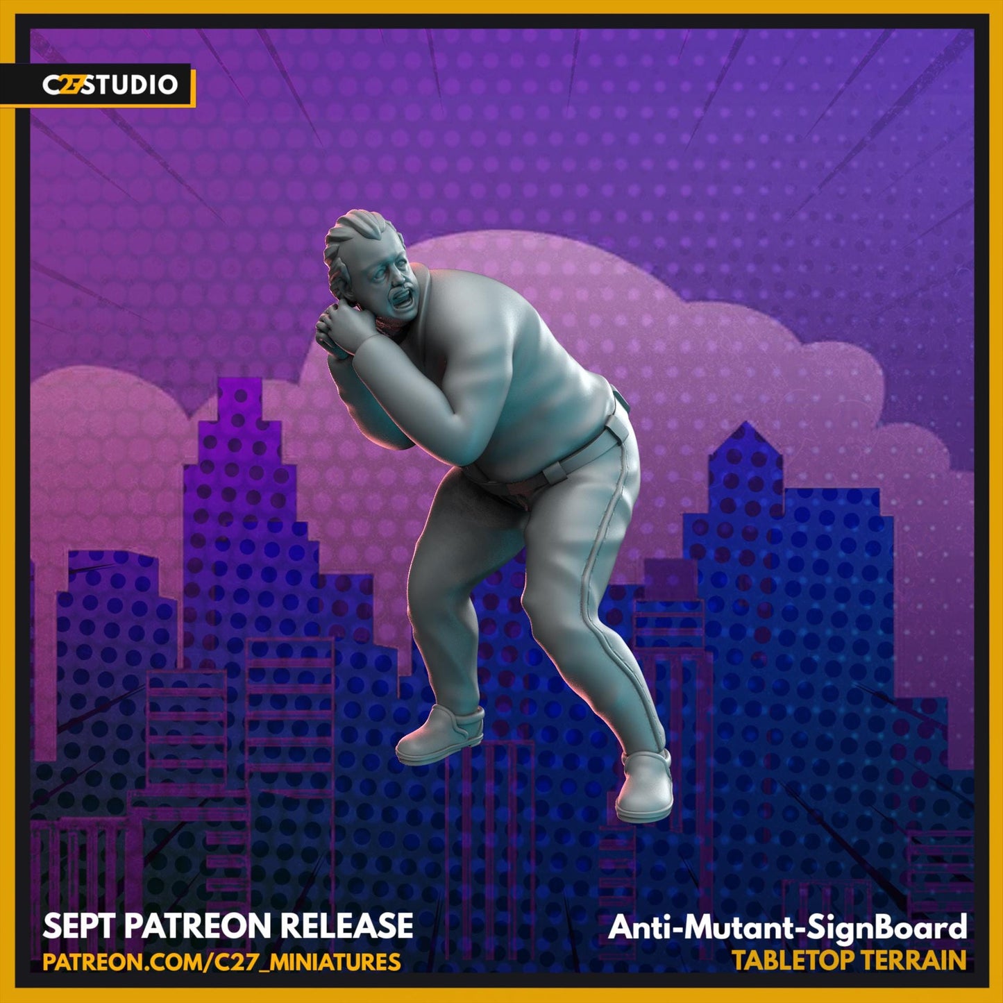 NPC Set - 40mm miniatures (fan art sculpted by C27 collectibles) (Crisis Protocol Proxy/Alternative)