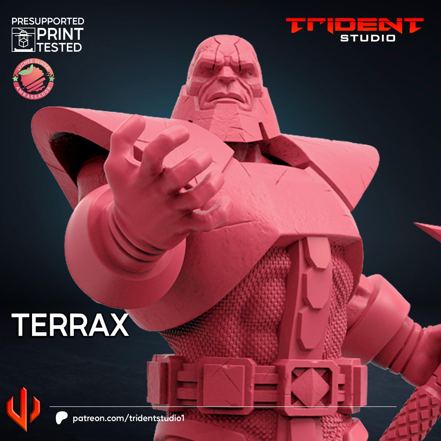Terrax (Fan art sculpted by Trident Studio) (Crisis Protocol Proxy/Alternative)