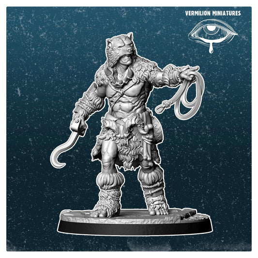 Mutant Leashmaster - Wild Wasteland 2 (Sculpted by Vermillion Miniatures)