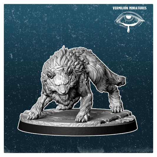 Mutant Dog 1 - Wild Wasteland 2 (Sculpted by Vermillion Miniatures)