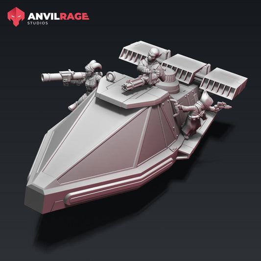 Courier Land Speeder (Sculpted by Anvilrage Studios)