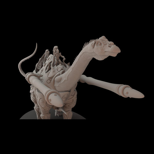 Diplodocus (Sculpted by Fantasy Cult Miniatures)