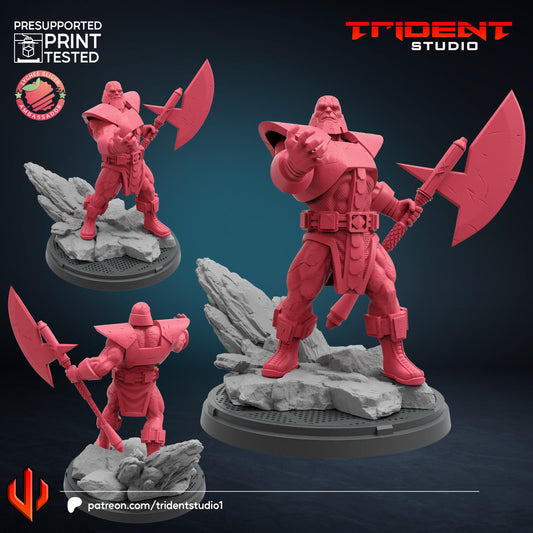 Terrax (Fan art sculpted by Trident Studio) (Crisis Protocol Proxy/Alternative)