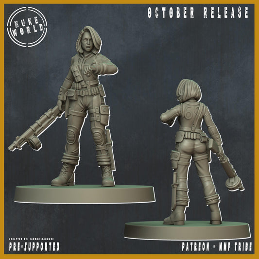 Explorer 01 - Nukeworld (Sculpted by Jandro Miniatures)