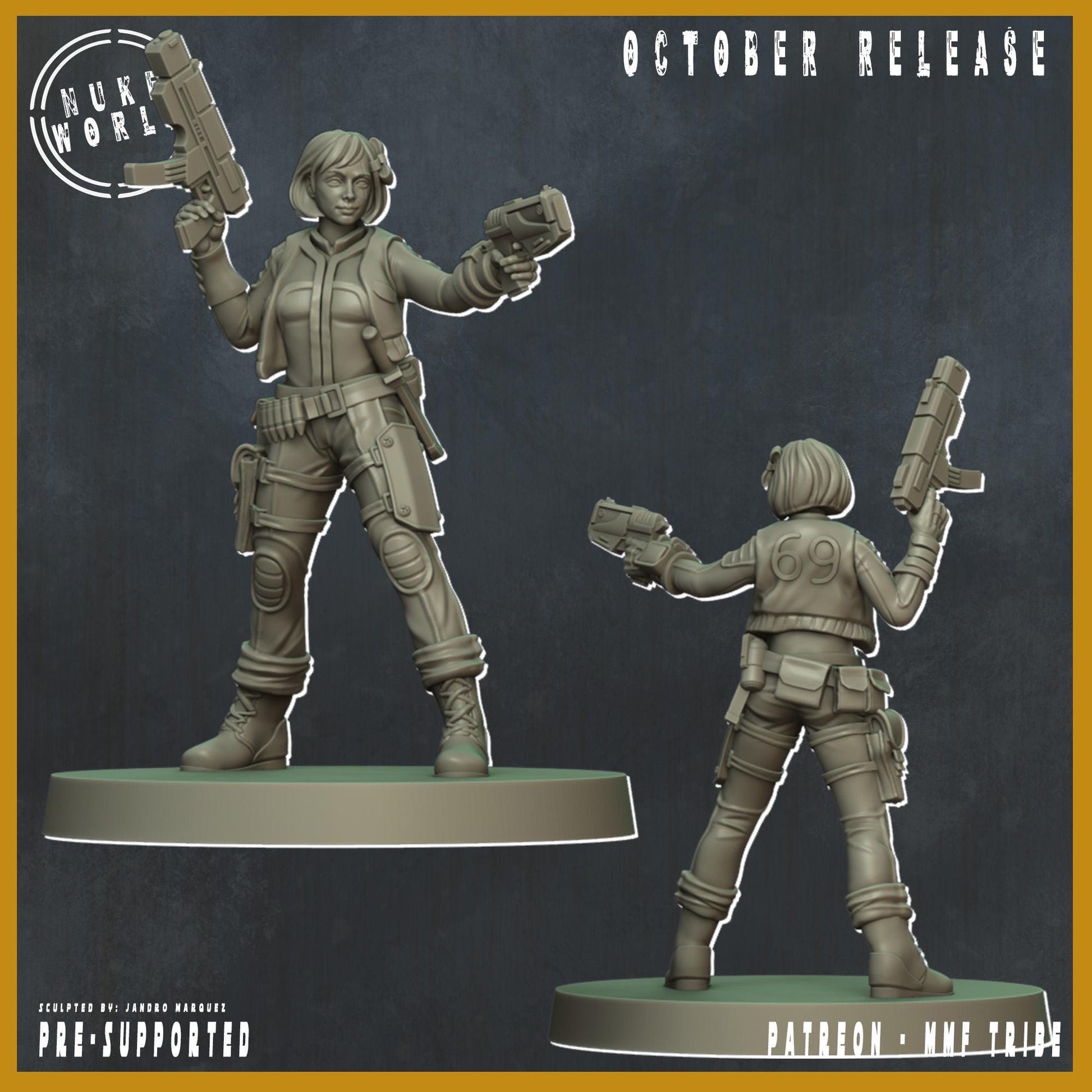Explorer 03 - Nukeworld (Sculpted by Jandro Miniatures)
