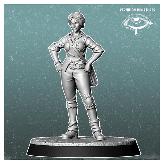Leader Daughter - Nuclear Classics (Sculpted by Vermillion Miniatures)