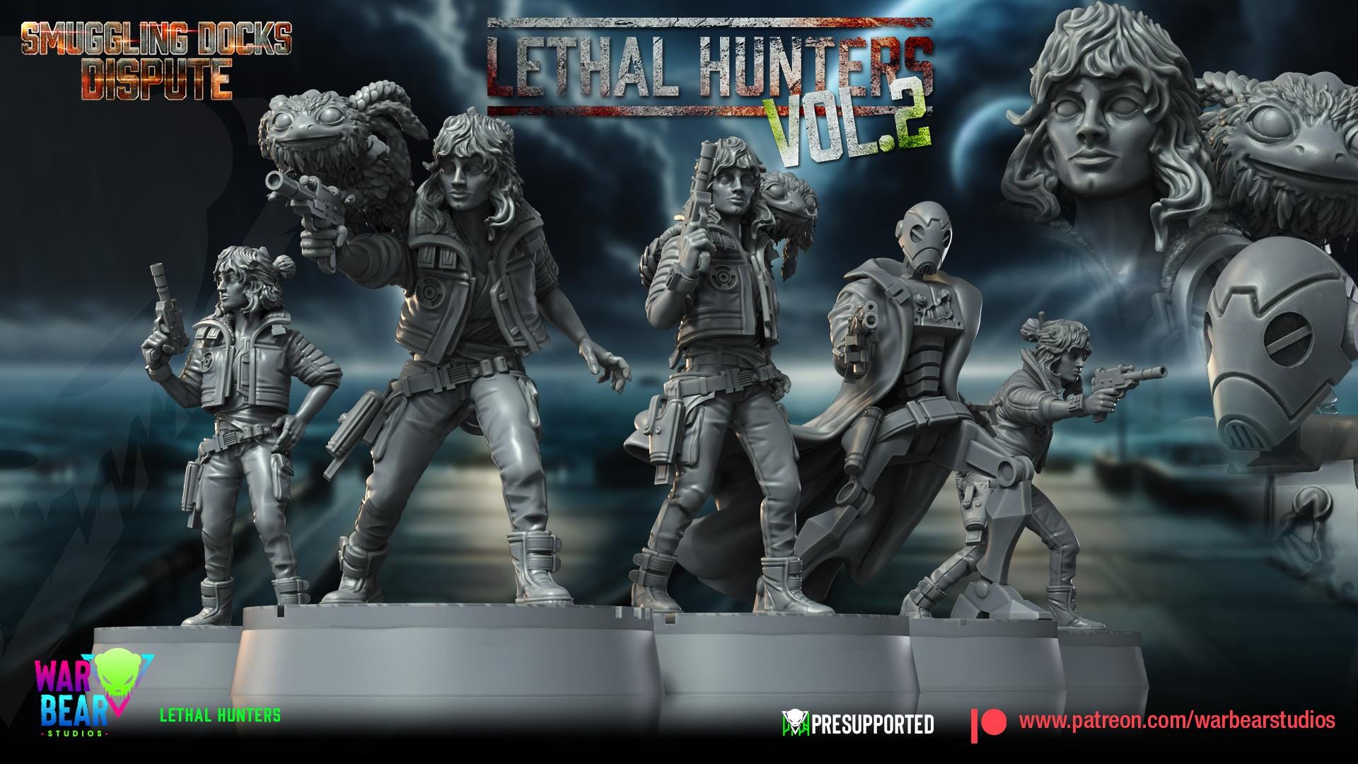 Outlaws - Lethal Hunter (Sculpted by War Bear Studios)