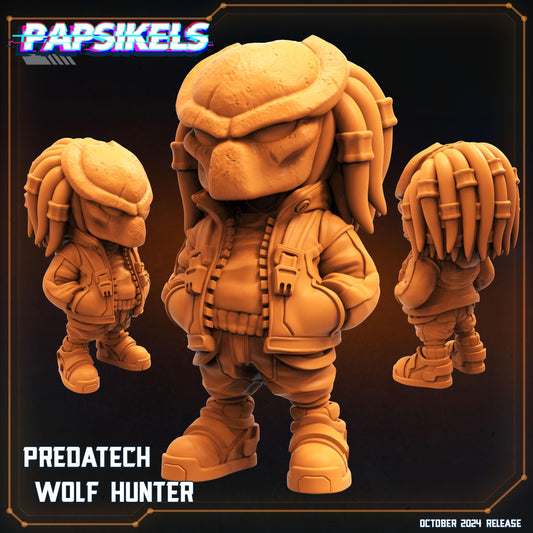 Predatech Wolf Hunter - Predator Fan Art (sculpted by Papsikels)