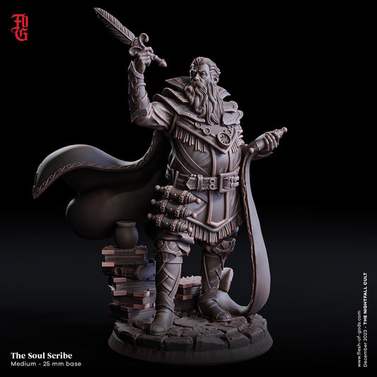 The Soul Scribe - Xmas Special (sculpted by Flesh of Gods miniatures)