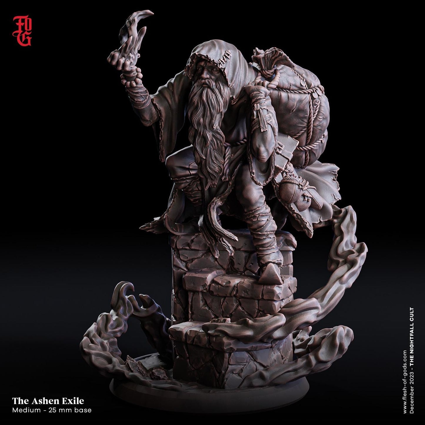 The Ashen Exile - Xmas Special (sculpted by Flesh of Gods miniatures)