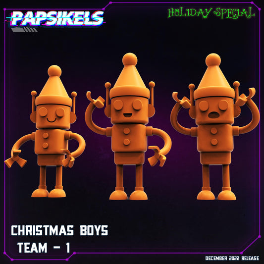 Christmas Boys Team (sculpted by Papsikels)