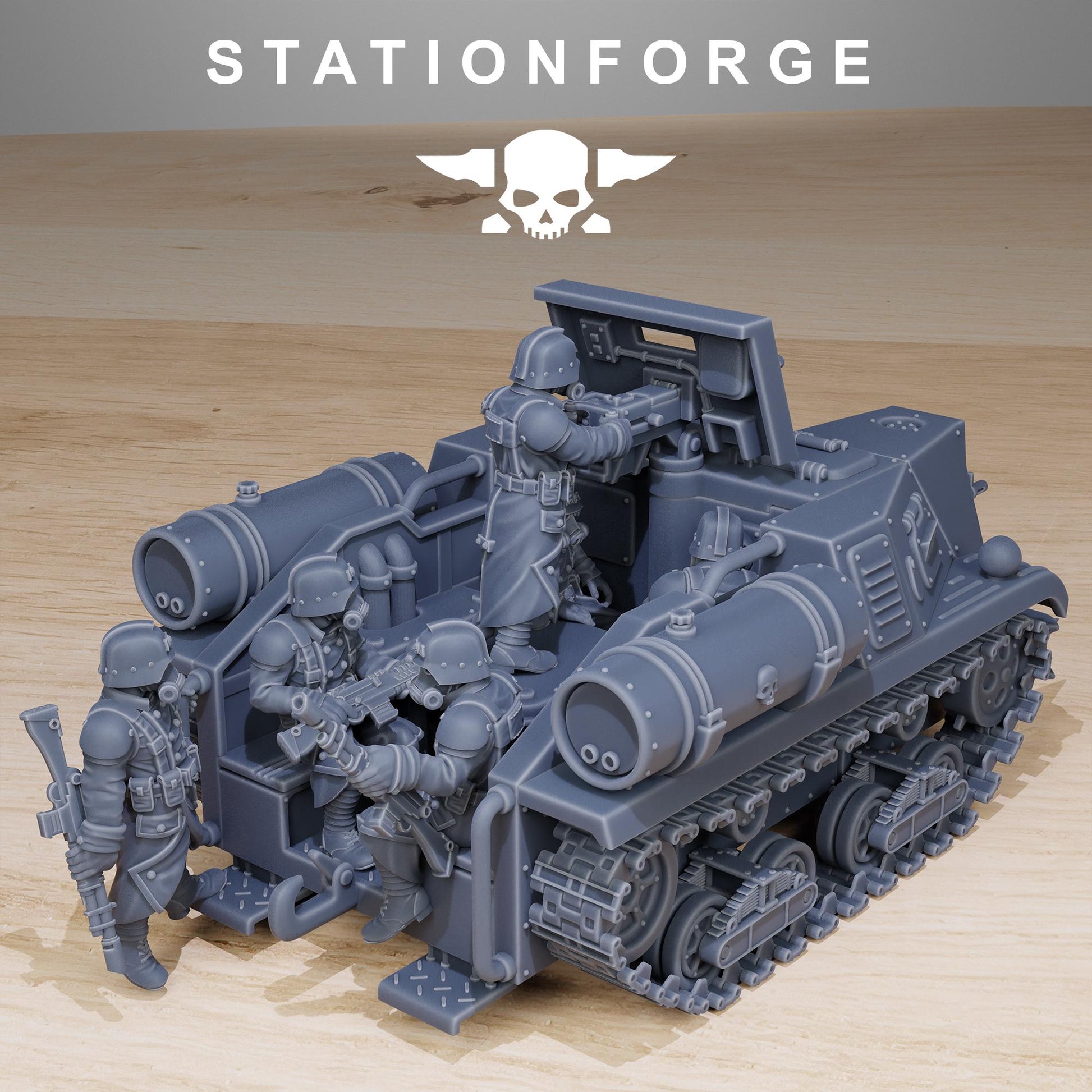 Grim Guard Tankette (sculpted by Stationforge)