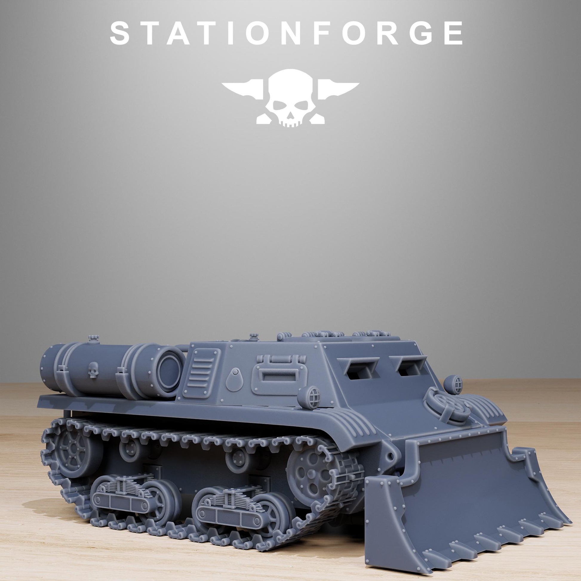 Grim Guard Tankette (sculpted by Stationforge)