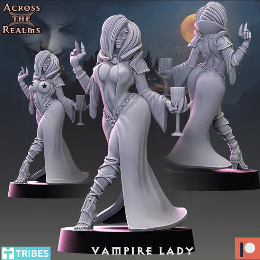 Vampire Lady - Pin-Up (sculpted by Across the Realms)