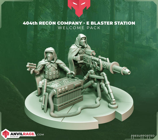 404 Recon Company - E-Blaster Station (Sculpted by Anvilrage Studios)