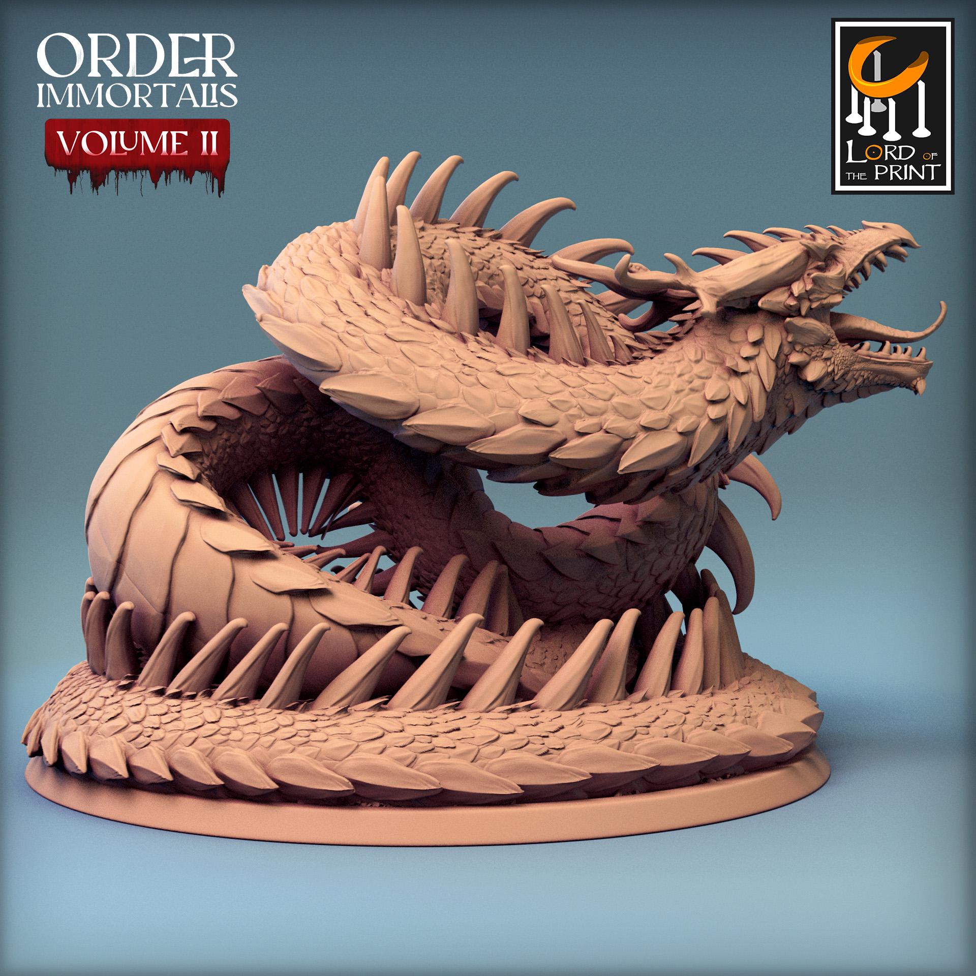 Snake - Pose A - Order Immortalis II (Sculpted by Rescale Miniatures)
