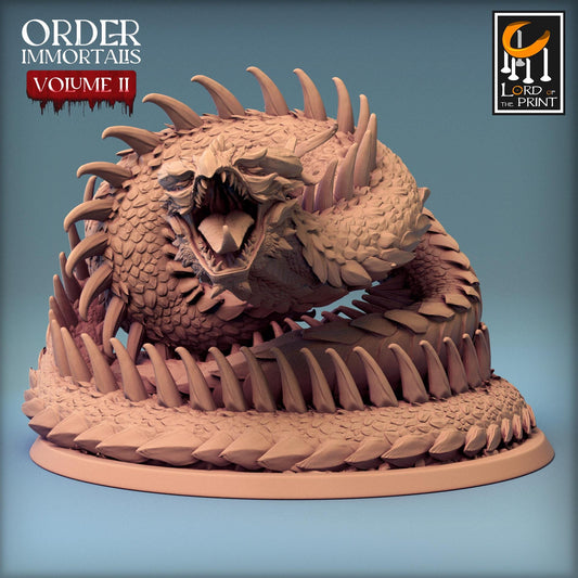 Snake - Pose C - Order Immortalis II (Sculpted by Rescale Miniatures)