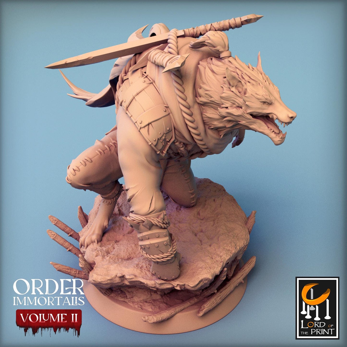 Werewolf - Chief - Order Immortalis II (Sculpted by Rescale Miniatures)