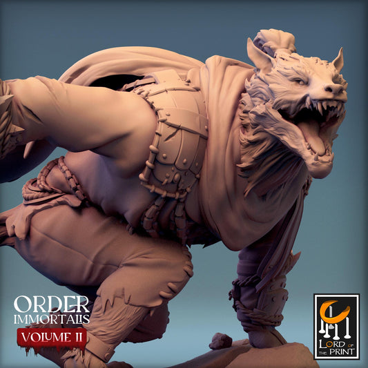 Werewolf - Crunch- Order Immortalis II (Sculpted by Rescale Miniatures)