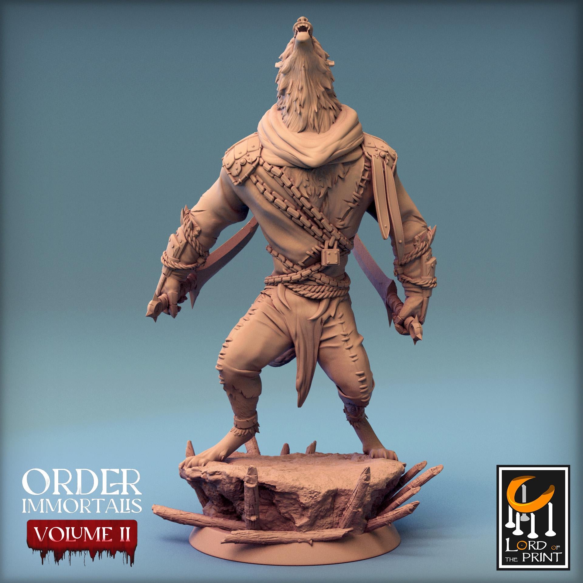 Werewolf - Howl - Order Immortalis II (Sculpted by Rescale Miniatures)