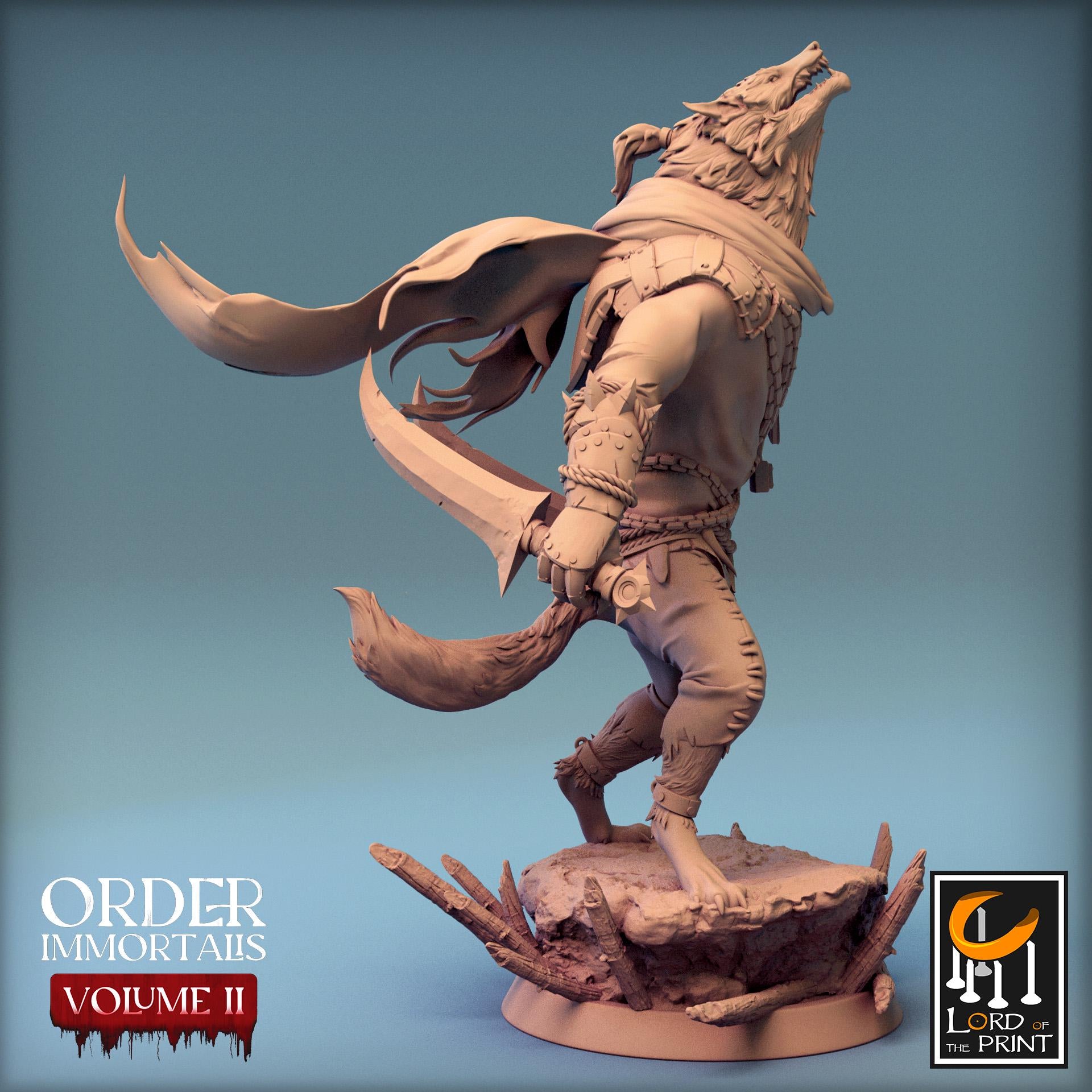 Werewolf - Howl - Order Immortalis II (Sculpted by Rescale Miniatures)