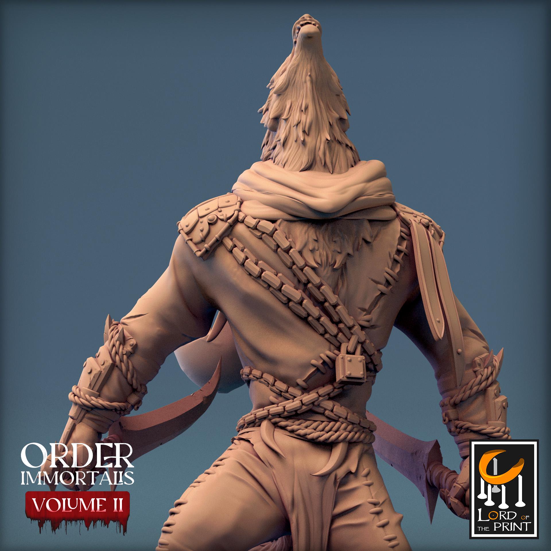 Werewolf - Howl - Order Immortalis II (Sculpted by Rescale Miniatures)