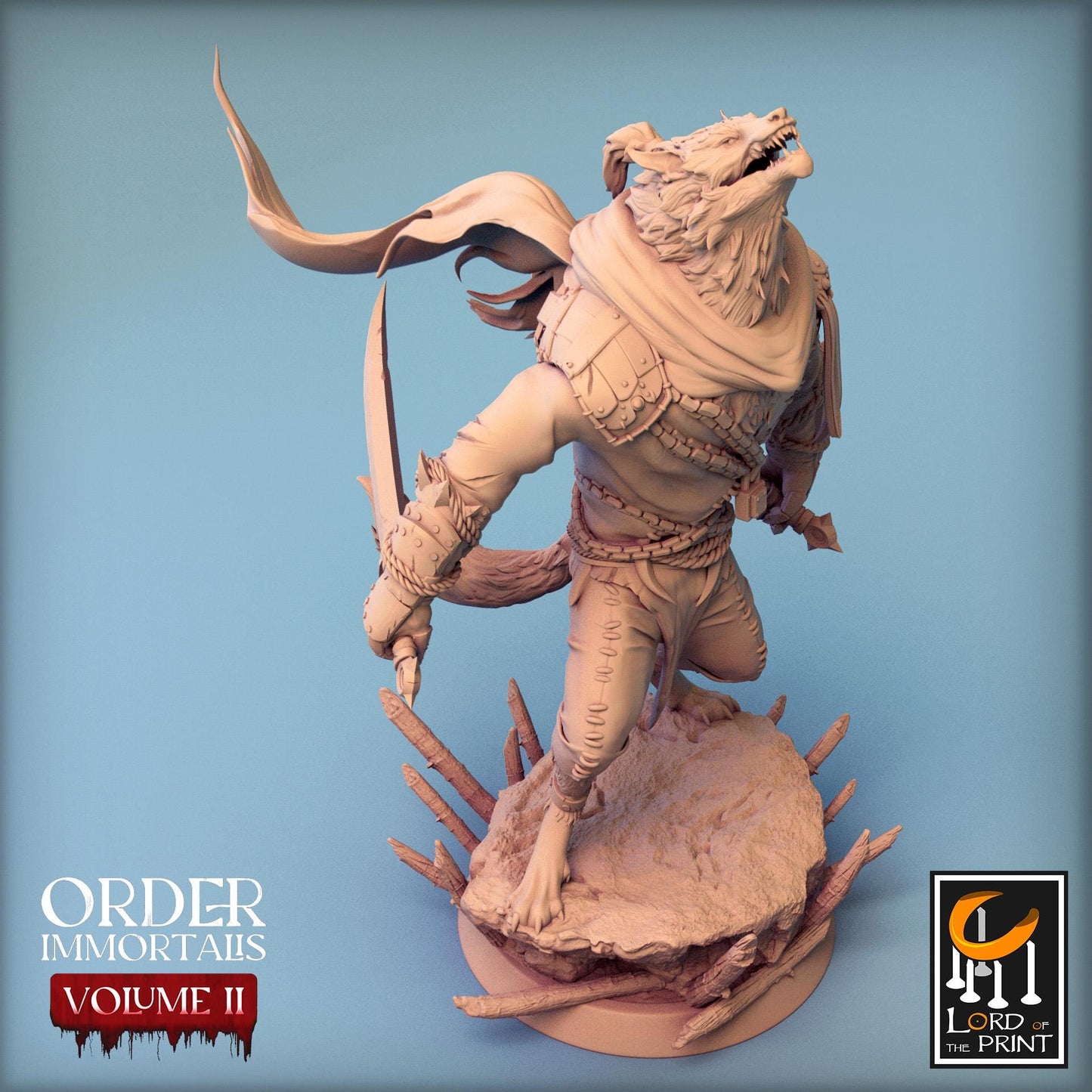 Werewolf - Howl - Order Immortalis II (Sculpted by Rescale Miniatures)