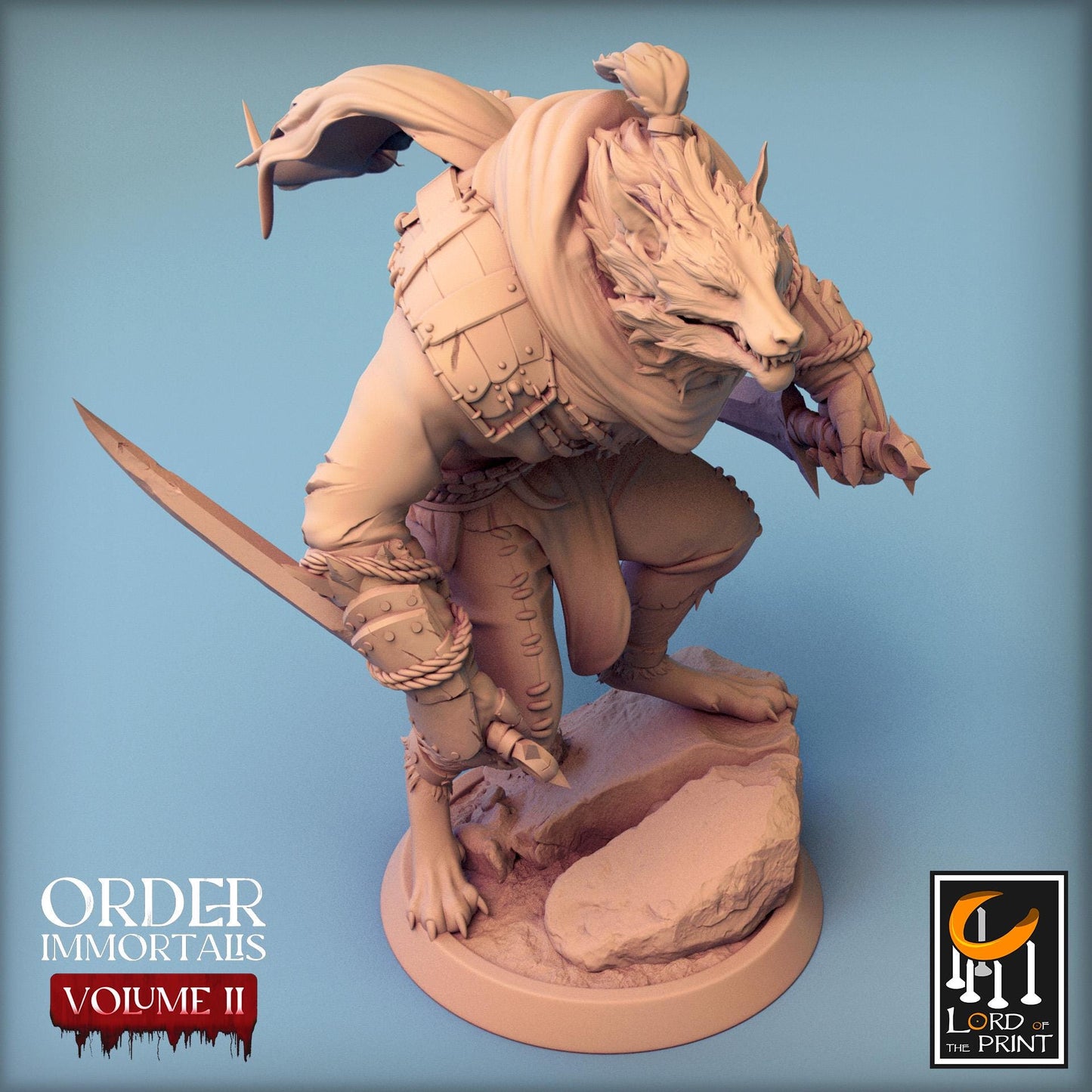 Werewolf - Parry - Order Immortalis II (Sculpted by Rescale Miniatures)