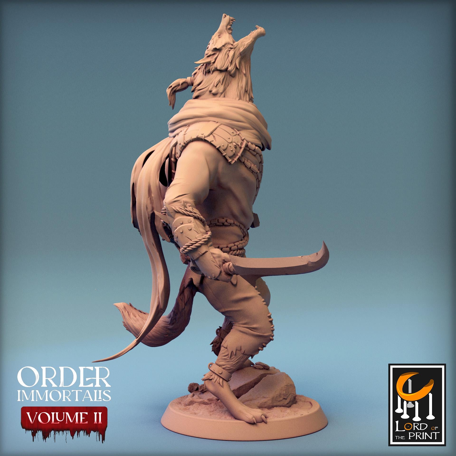 Werewolf - Scream - Order Immortalis II (Sculpted by Rescale Miniatures)