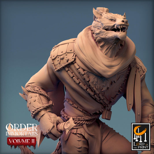 Werewolf - Stand - Order Immortalis II (Sculpted by Rescale Miniatures)