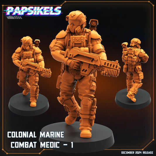Colonial Marine Combat Medic - 1 (sculpted by Papsikels)