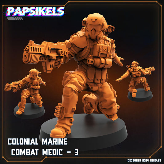 Colonial Marine Combat Medic - 3 (sculpted by Papsikels)