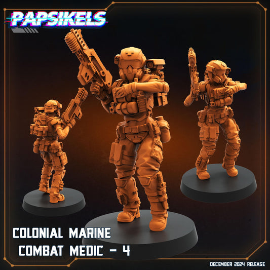 Colonial Marine Combat Medic - 4 (sculpted by Papsikels)