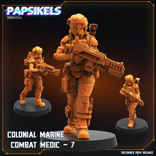 Colonial Marine Combat Medic - 7 (sculpted by Papsikels)