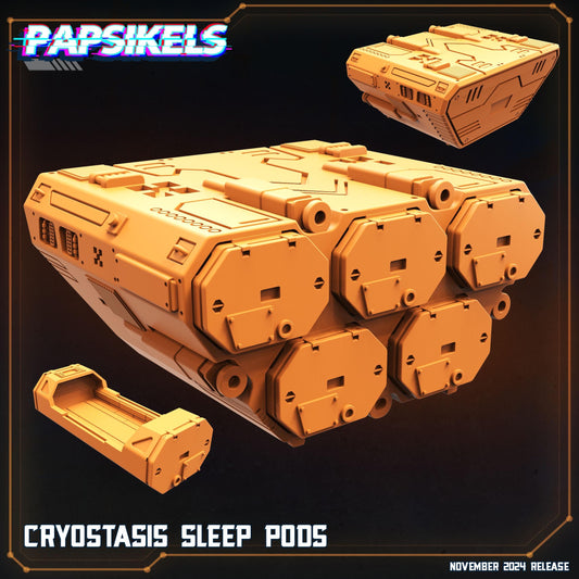 Cryostasis Sleep Pods - Xenomorph Fan Art (sculpted by Papsikels)