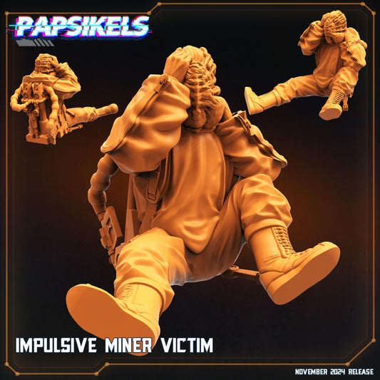 Impulsive Miner Victim - Xenomorph Fan Art (sculpted by Papsikels)