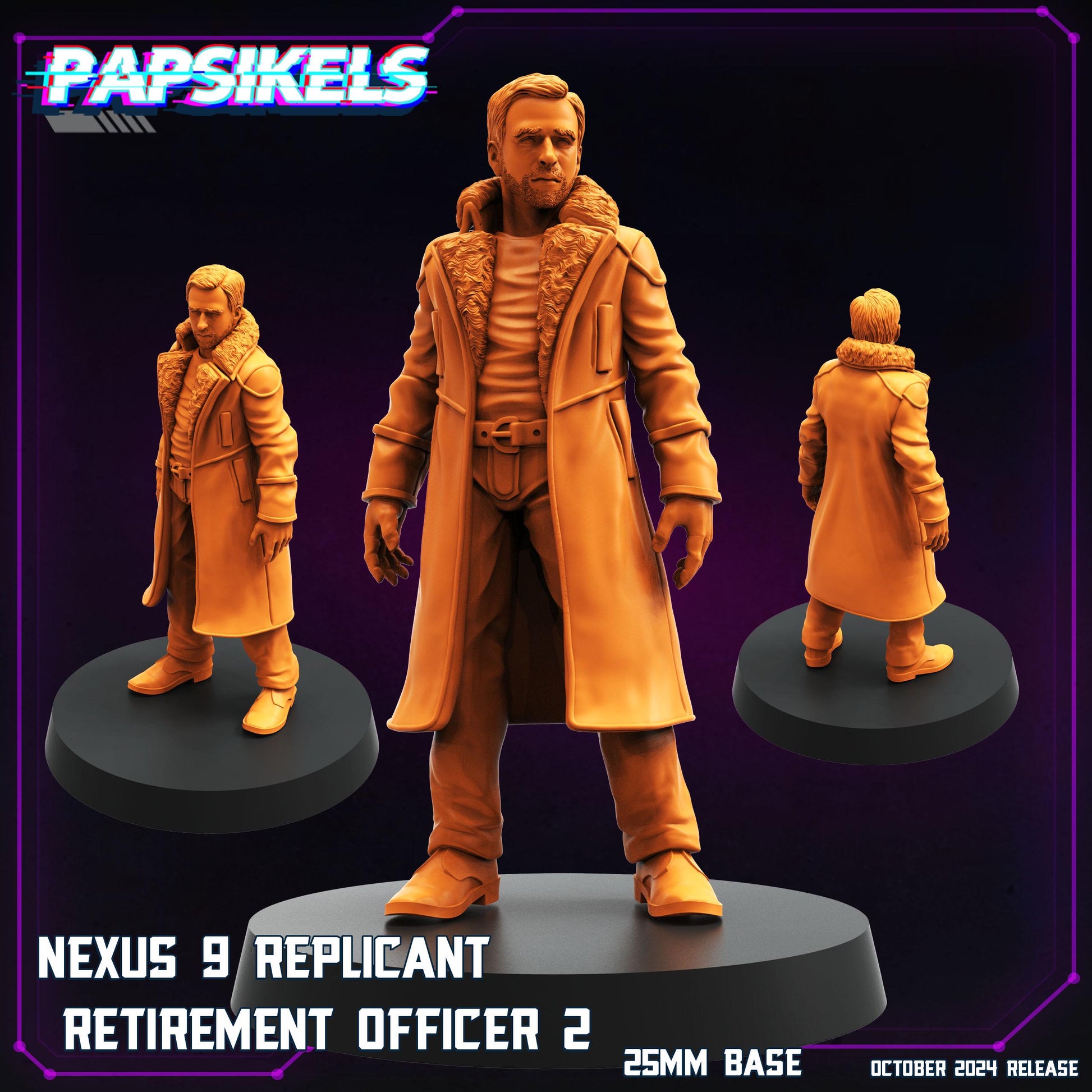 Nexus 9 Replicant - Retirement Officer 2 (Sculpted by Papsikels)